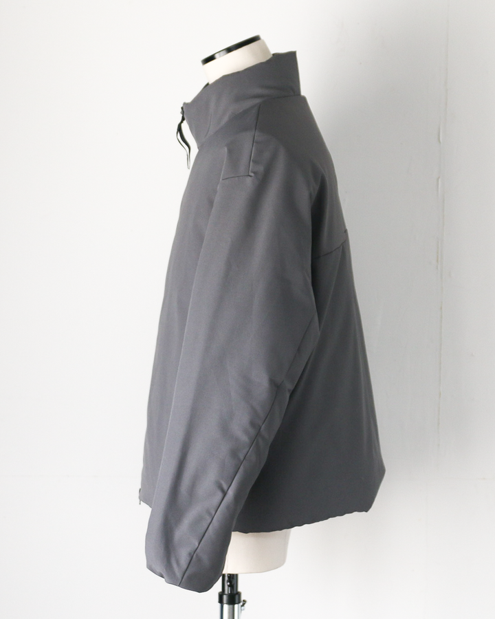 LAMOND ラモンド WEATHER CLOTH DOWN BLOUSON Gray