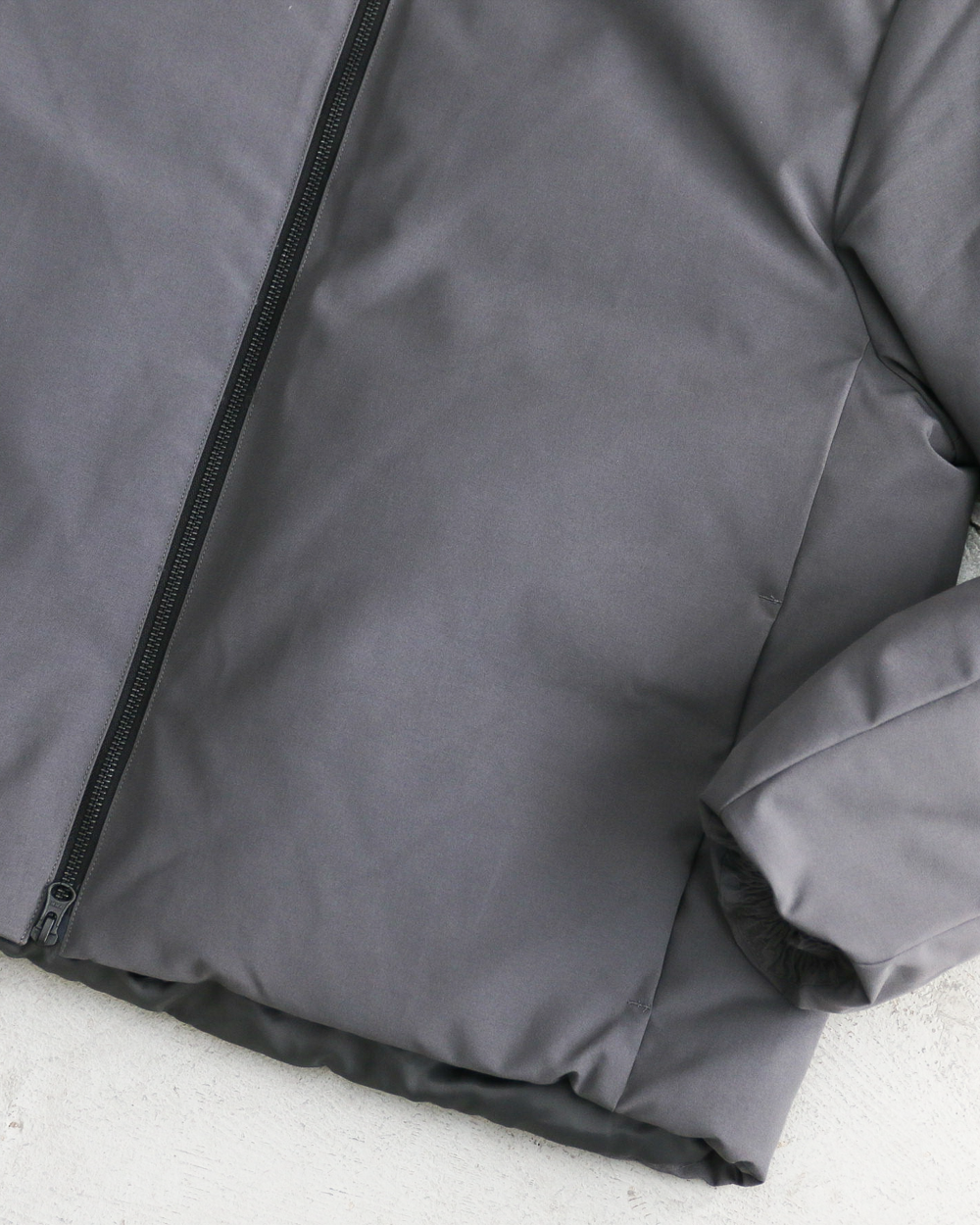 LAMOND ラモンド WEATHER CLOTH DOWN BLOUSON Gray