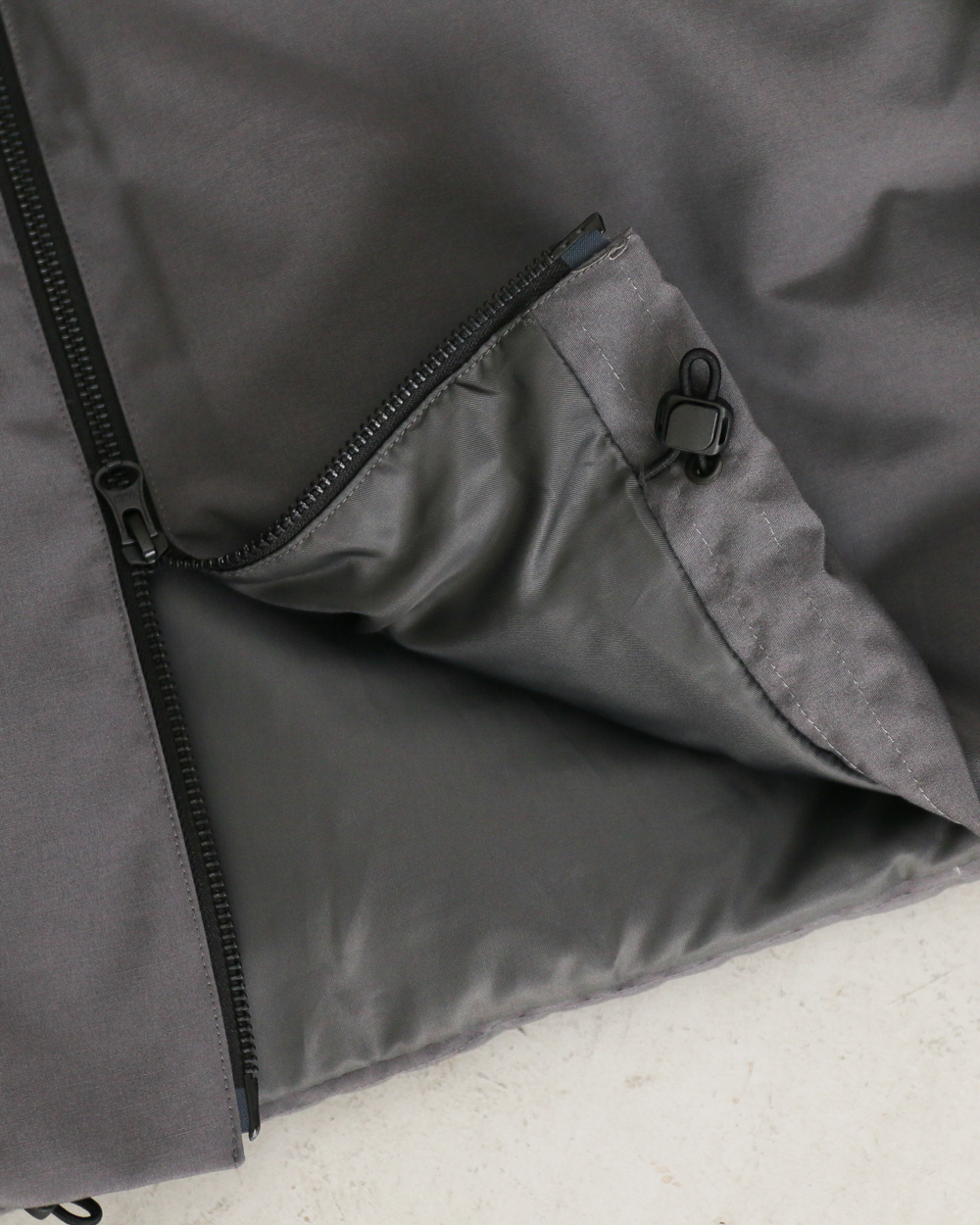 LAMOND ラモンド WEATHER CLOTH DOWN BLOUSON Gray