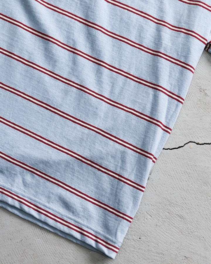 melple Seaview Rugger Shirt Blue