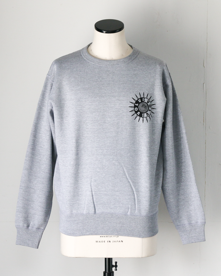 RAY TROLL Evolve Crew Fleece Neck Sweat Heather Grey