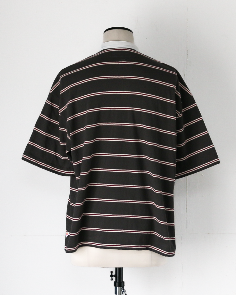 melple Seaview Rugger Shirt Black