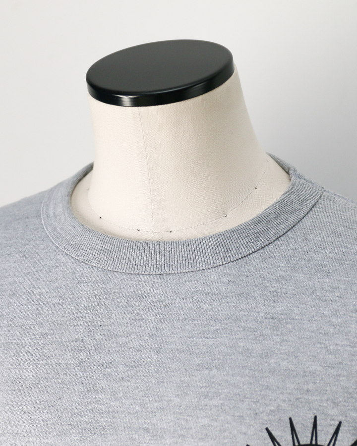 RAY TROLL Evolve Crew Fleece Neck Sweat Heather Grey