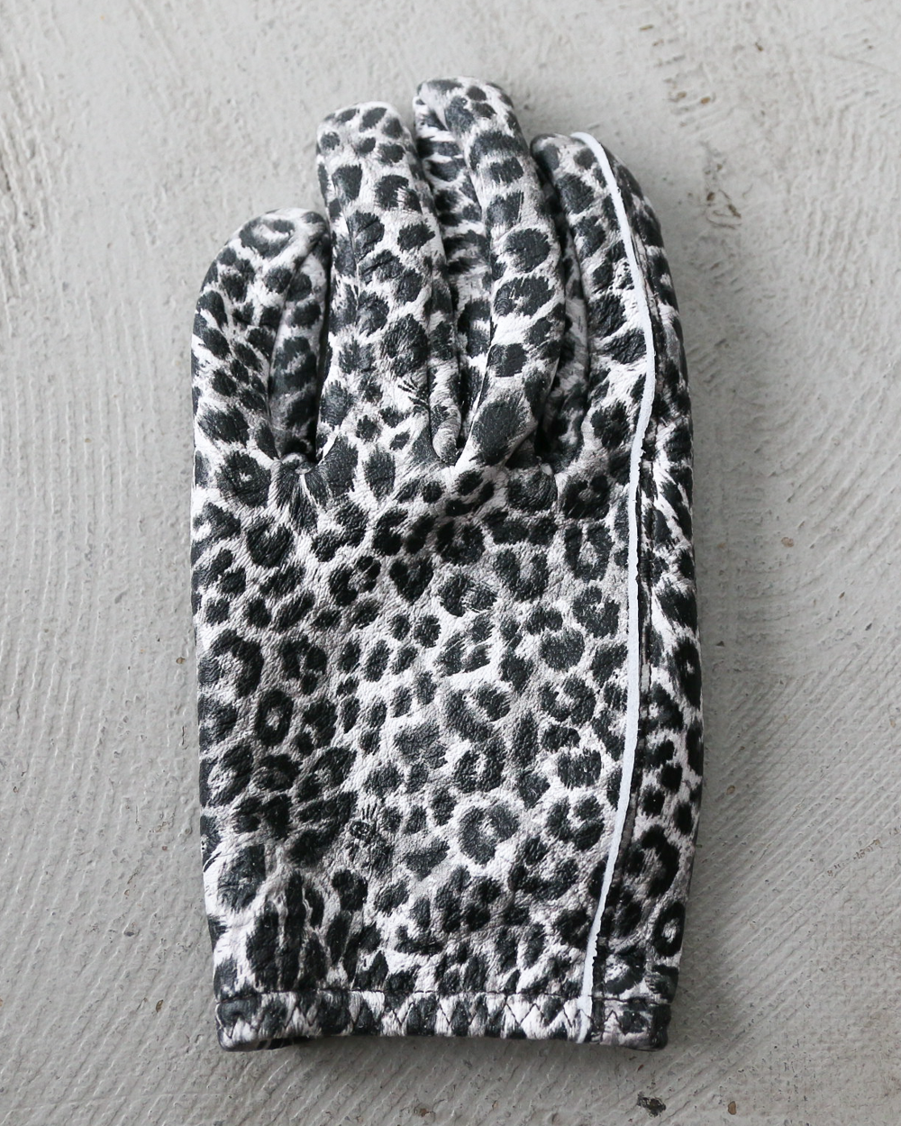 LAMP GLOVES ランプグローブ Shorty Glove White Leopard