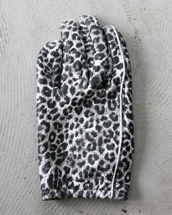 LAMP GLOVES ランプグローブ Shorty Glove White Leopard