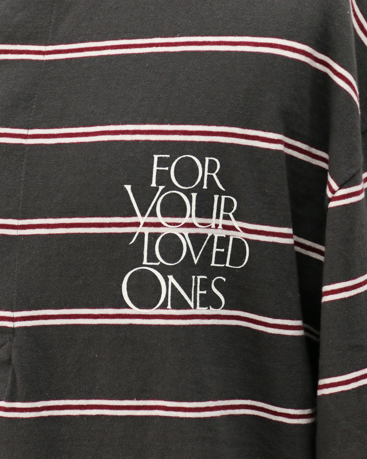 melple Seaview Rugger Shirt Black