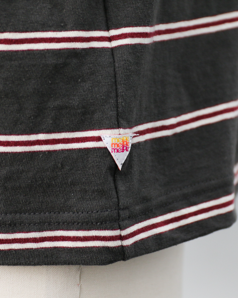 melple Seaview Rugger Shirt Black