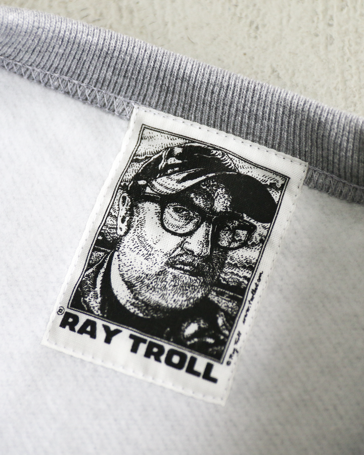 RAY TROLL Evolve Crew Fleece Neck Sweat Heather Grey