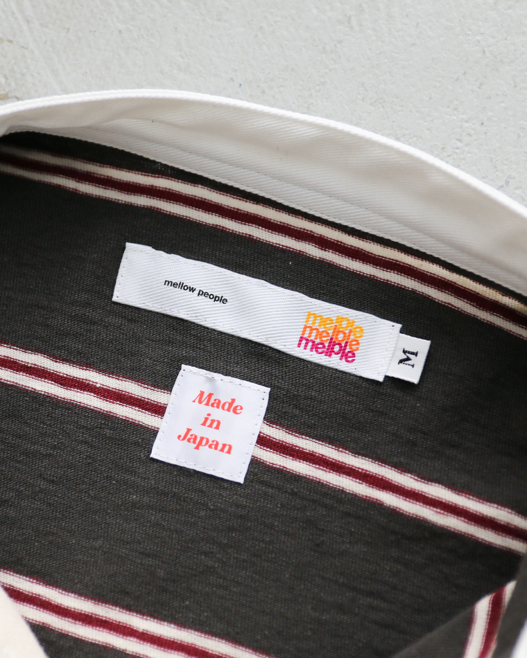 melple Seaview Rugger Shirt Black