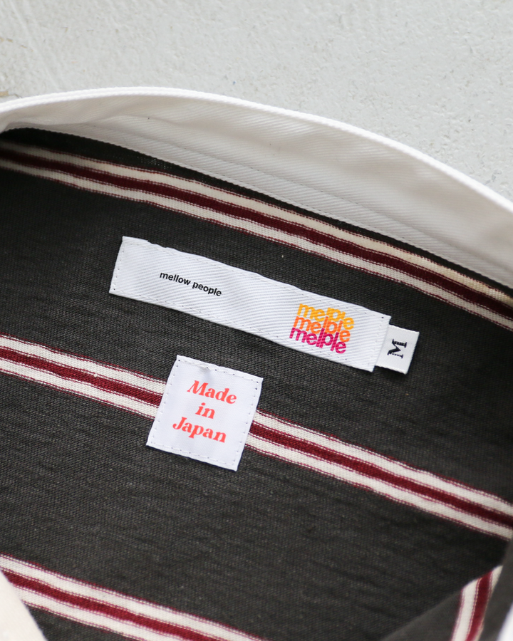 melple Seaview Rugger Shirt Black