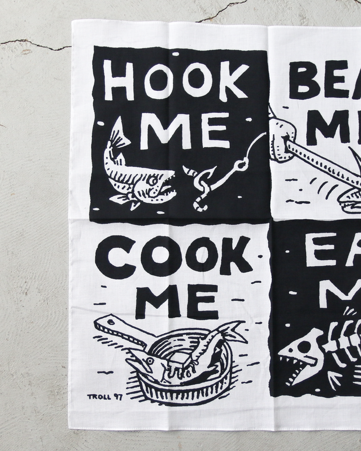 RAY TROLL レイトロール "HOOK ME" "BEAT ME" "COOK ME" "EAT ME" BANDANNA