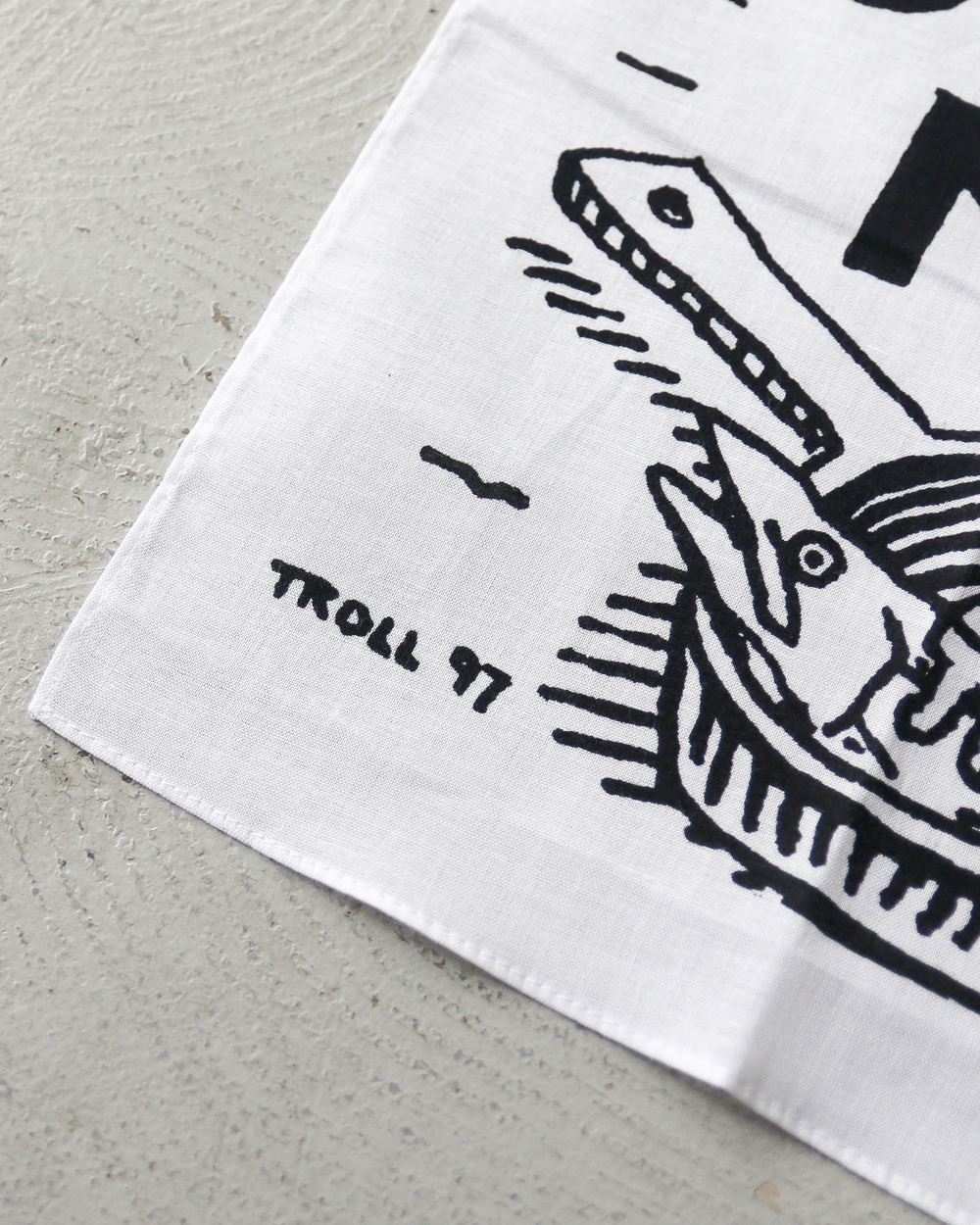 RAY TROLL レイトロール "HOOK ME" "BEAT ME" "COOK ME" "EAT ME" BANDANNA