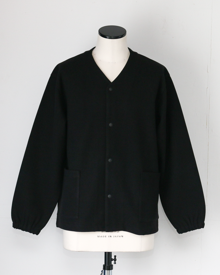 DELICIOUS デリシャス Melton Cardigan - BLK