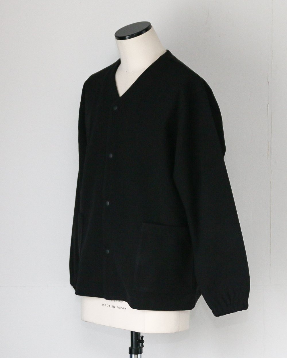 DELICIOUS デリシャス Melton Cardigan - BLK