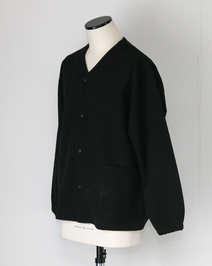 DELICIOUS デリシャス Melton Cardigan - BLK