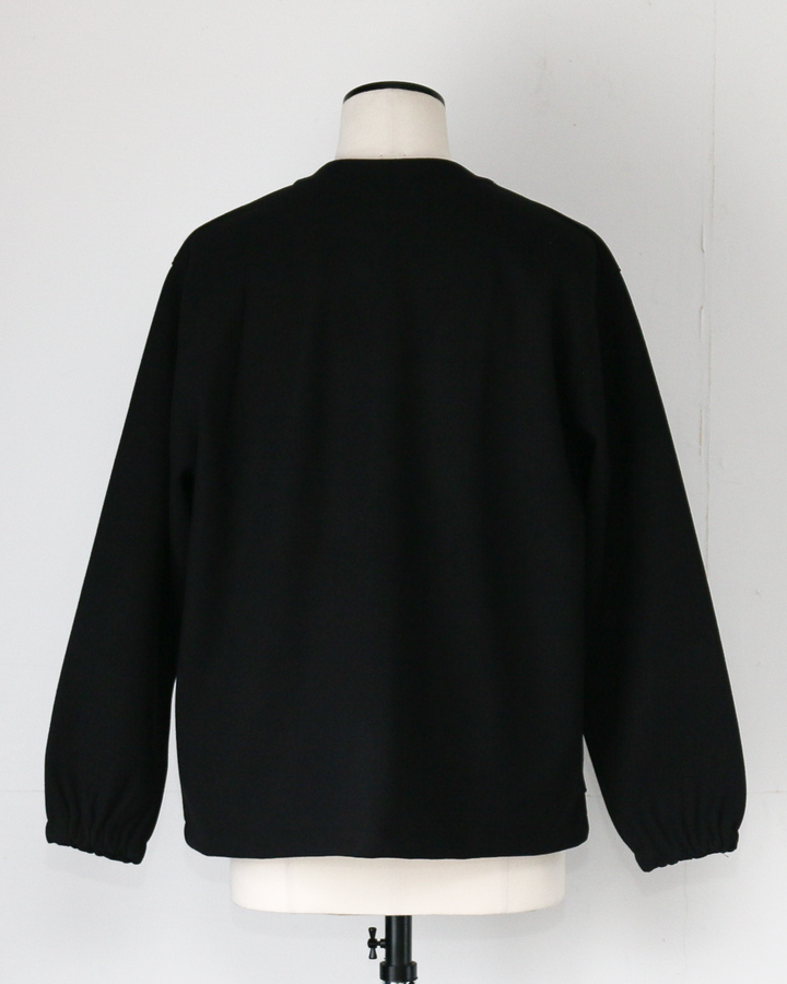 DELICIOUS デリシャス Melton Cardigan - BLK