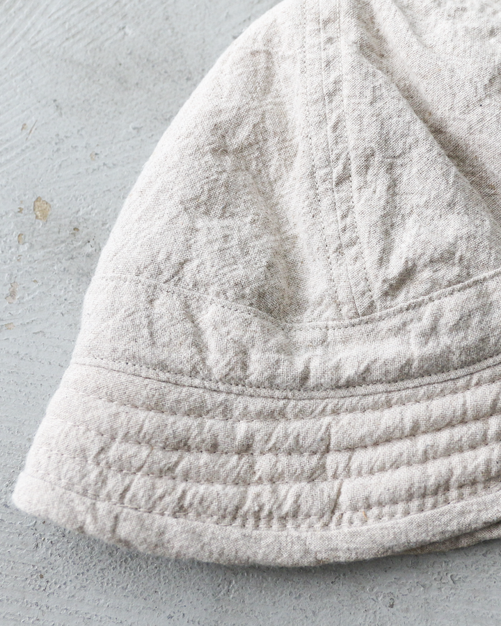 Mr.OLDMAN × NUU Linen Marine Hat Natural