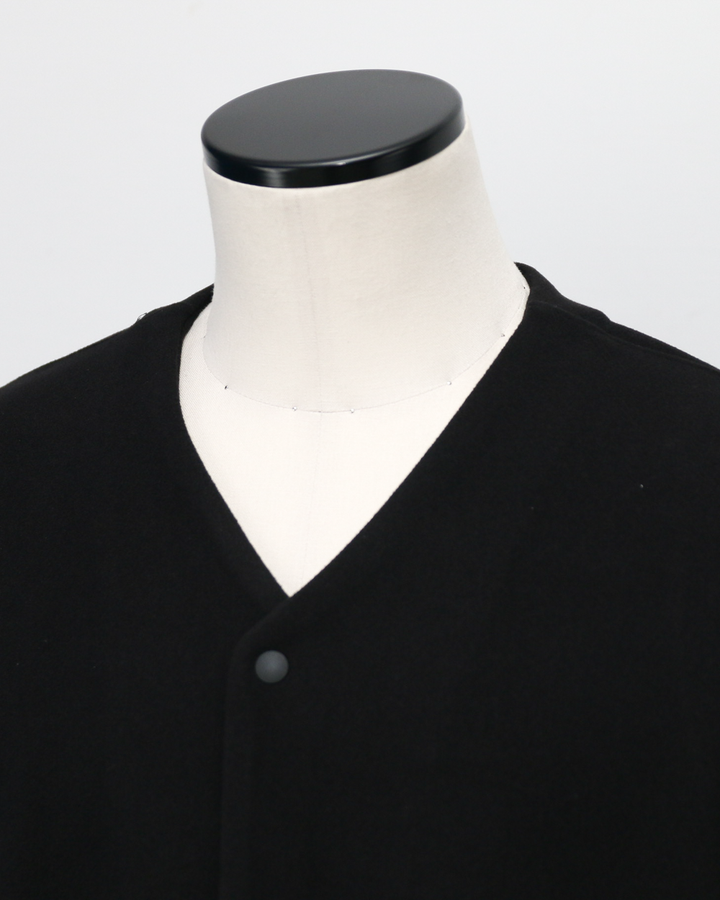 DELICIOUS デリシャス Melton Cardigan - BLK