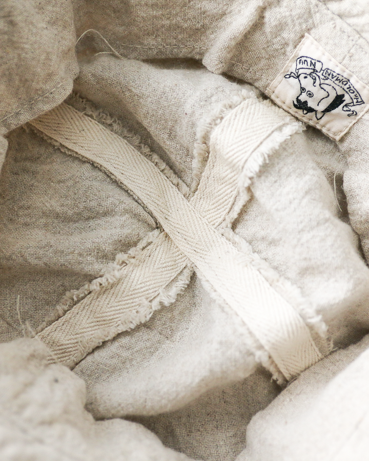 Mr.OLDMAN × NUU Linen Marine Hat Natural