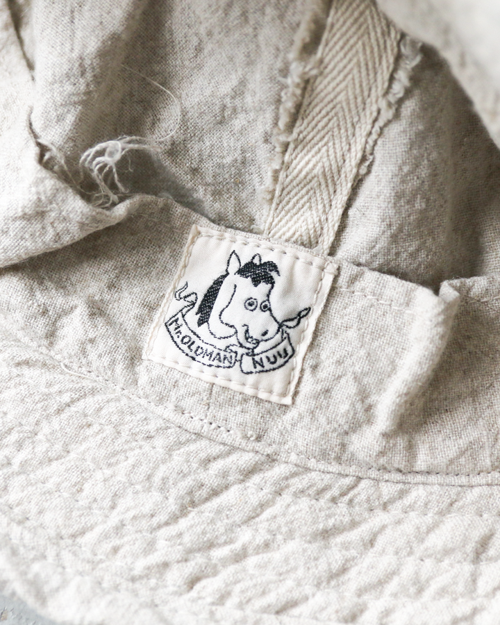 Mr.OLDMAN × NUU Linen Marine Hat Natural