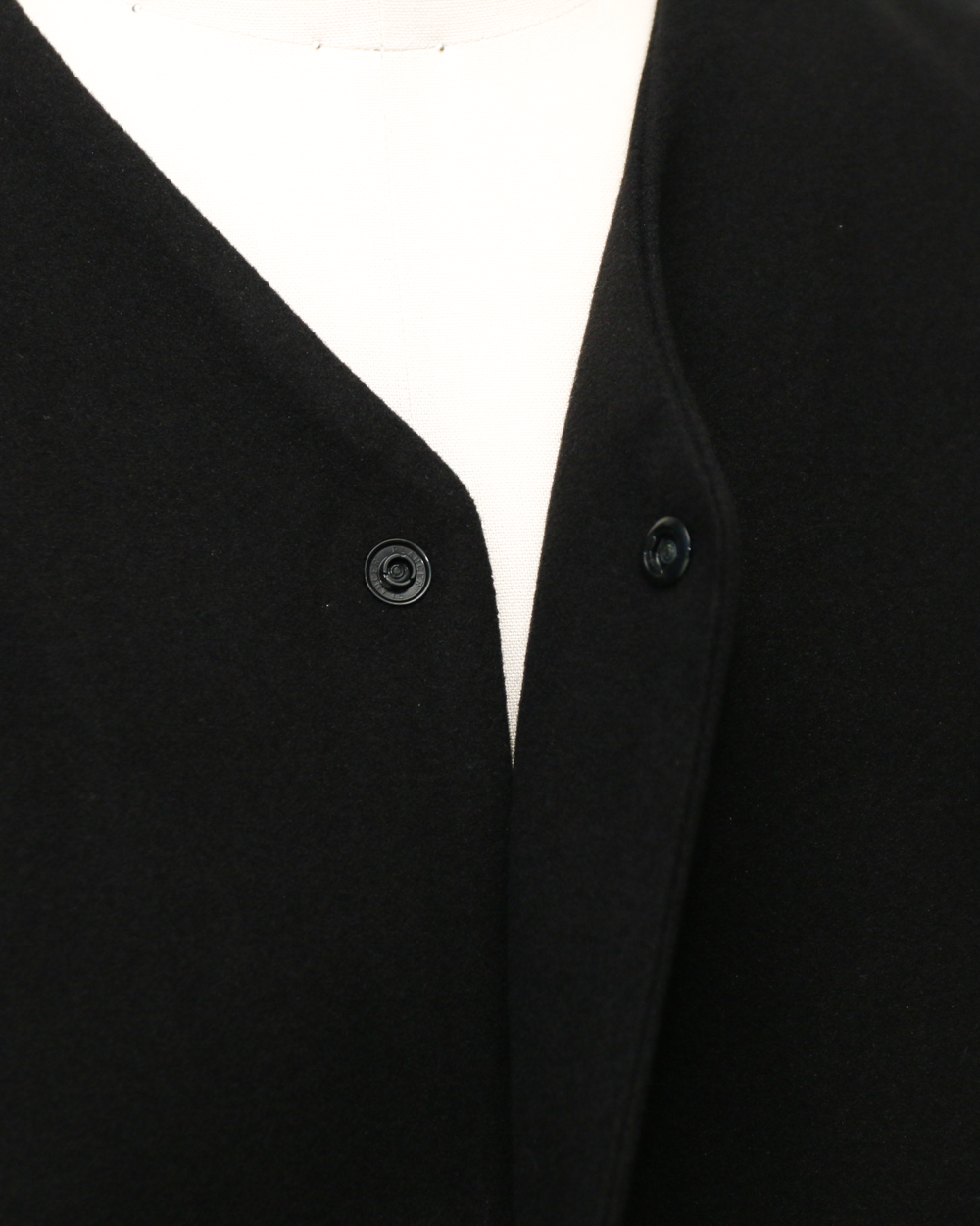 DELICIOUS デリシャス Melton Cardigan - BLK