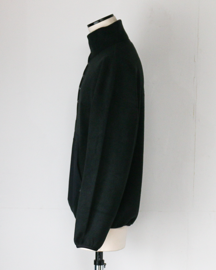 DELICIOUS デリシャス Fleece Snap Pullover - BLK