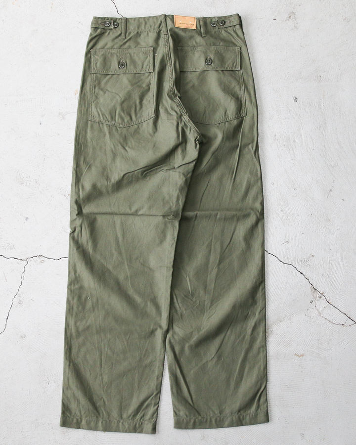 FOB factory エフオービーファクトリー F0540 BAKER PANTS TYPE2 Olive