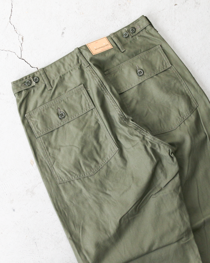 FOB factory エフオービーファクトリー F0540 BAKER PANTS TYPE2 Olive