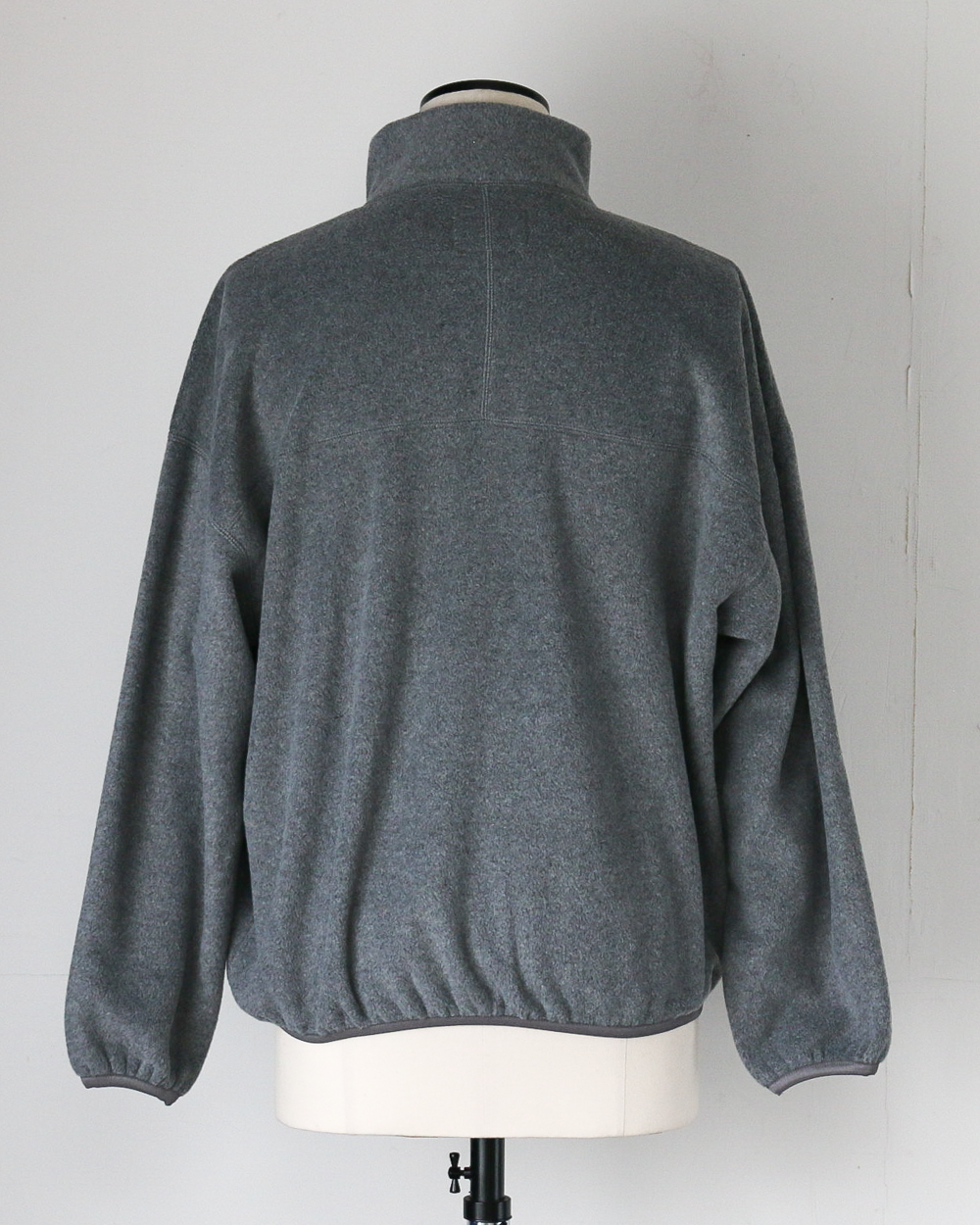 DELICIOUS デリシャス Fleece Snap Pullover - L.GRY