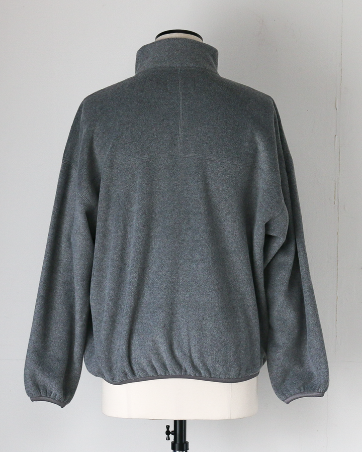 DELICIOUS デリシャス Fleece Snap Pullover - L.GRY
