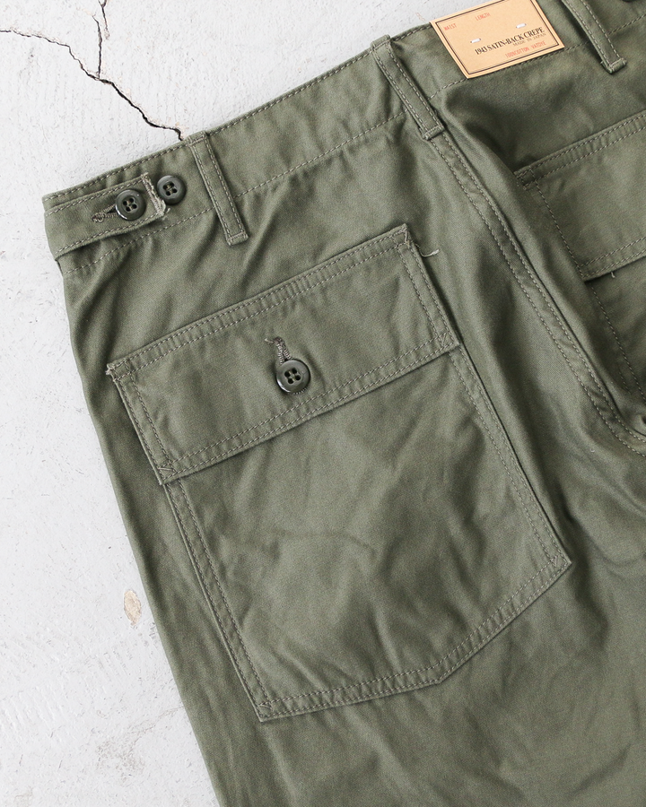 FOB factory エフオービーファクトリー F0540 BAKER PANTS TYPE2 Olive