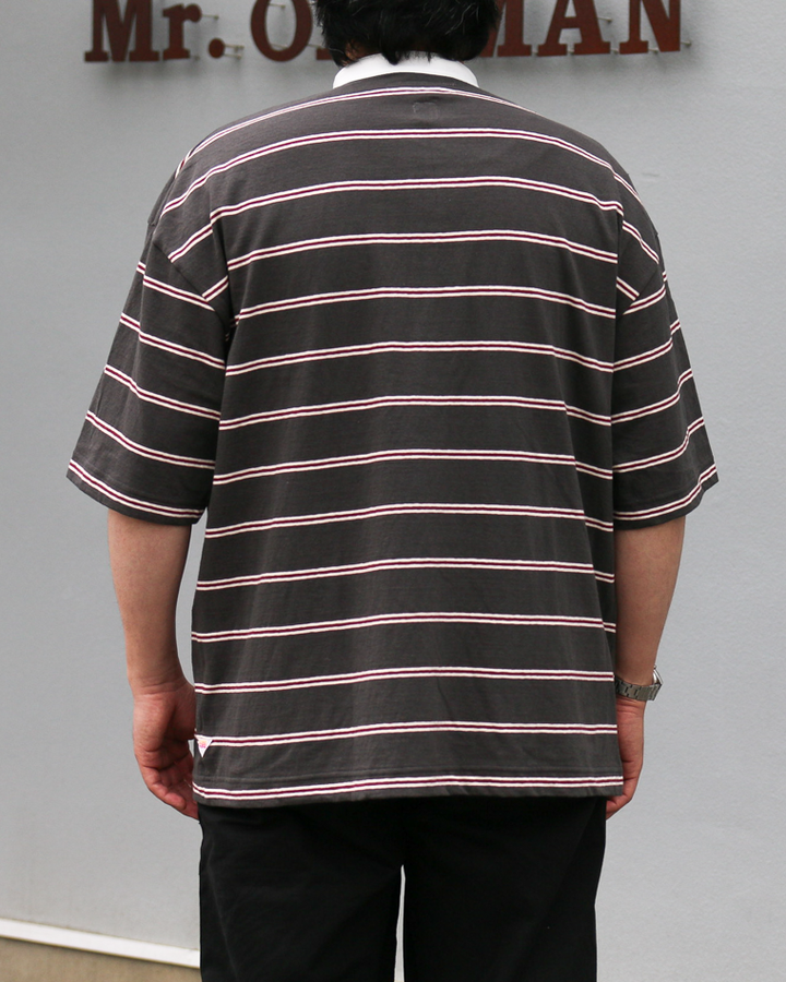 melple Seaview Rugger Shirt Black