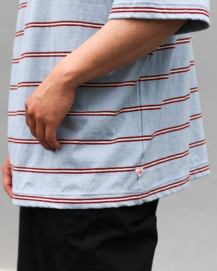 melple Seaview Rugger Shirt Blue