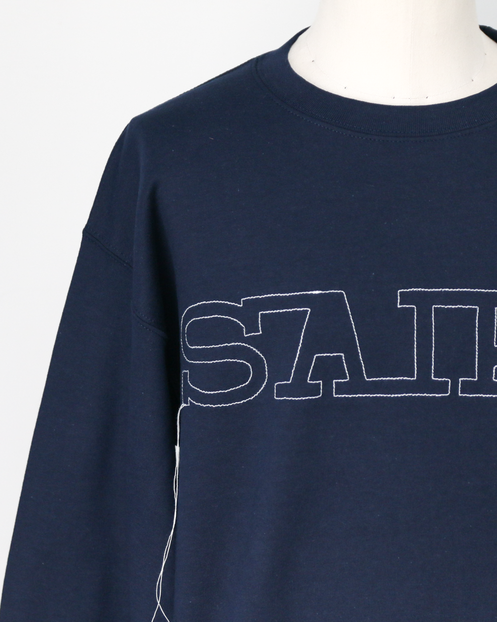 O.K. オーケー SAIKO Stitch Crew Sweat Navy
