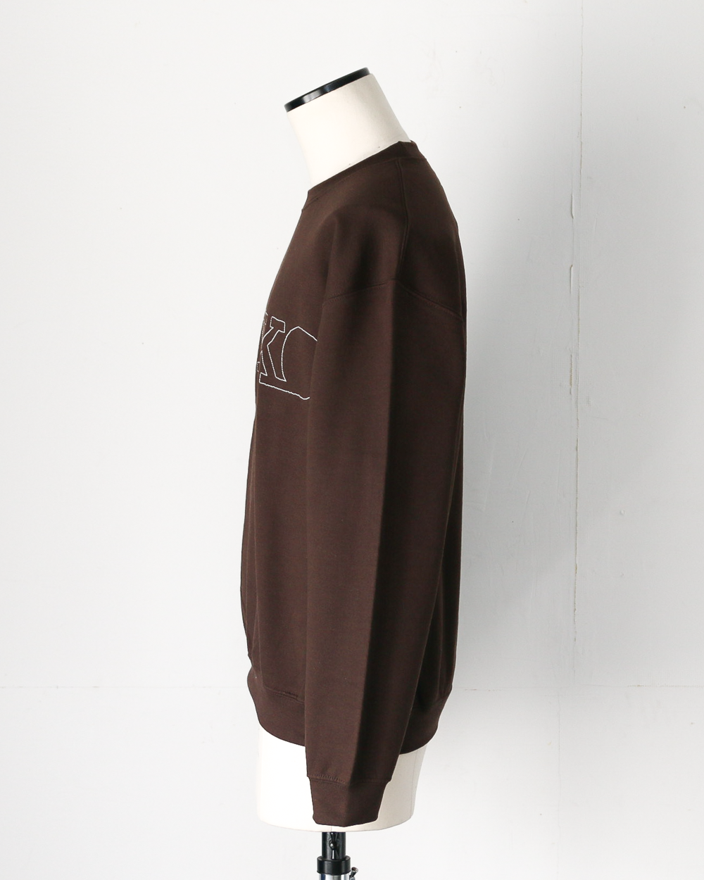 O.K. オーケー SAIKO Stitch Crew Sweat Brown