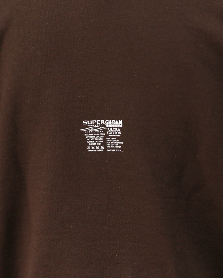 O.K. オーケー SAIKO Stitch Crew Sweat Brown