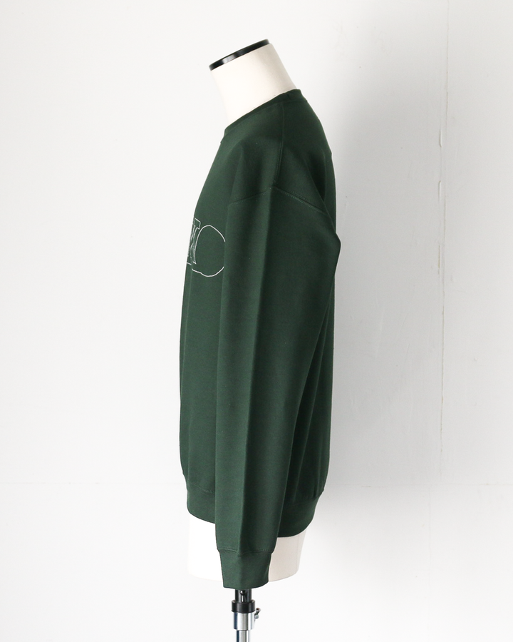 O.K. オーケー SAIKO Stitch Crew Sweat Green