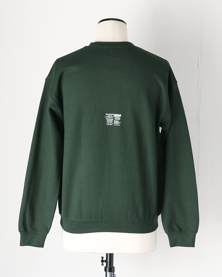 O.K. オーケー SAIKO Stitch Crew Sweat Green