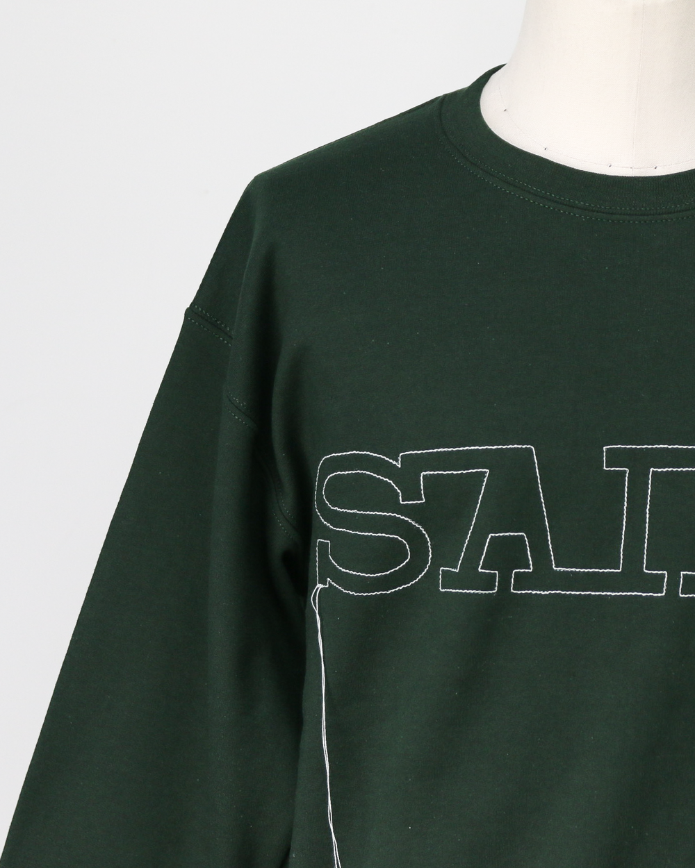 O.K. オーケー SAIKO Stitch Crew Sweat Green