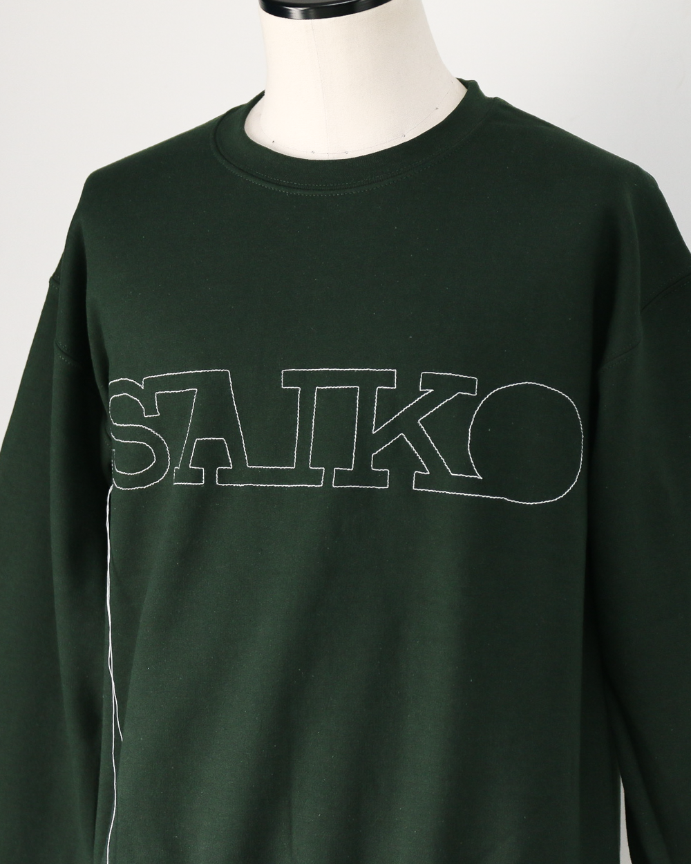 O.K. オーケー SAIKO Stitch Crew Sweat Green