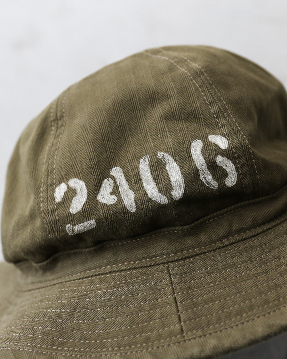 COLIMBO コリンボ ZB-0603 Doughboy Hat (Army Hat) "2406 FIELD STENCIL"