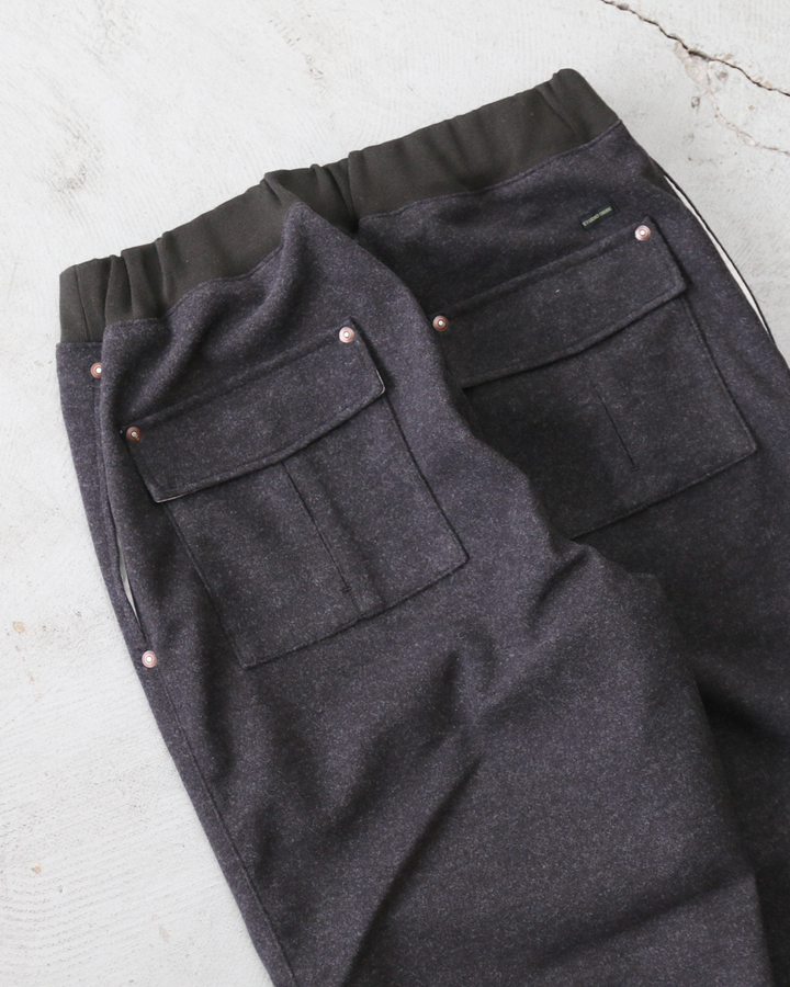 DELICIOUS デリシャス RIB PANTS -FW model - GRY