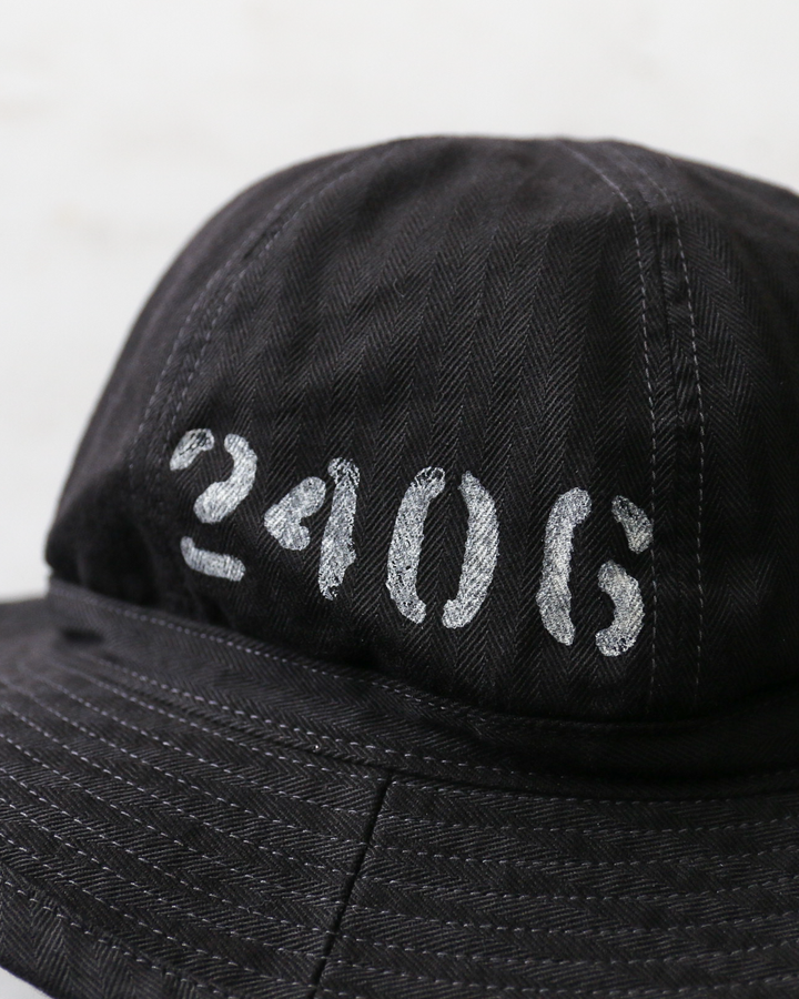 COLIMBO コリンボ ZB-0603 Doughboy Hat (Army Hat) "2406 FIELD STENCIL"