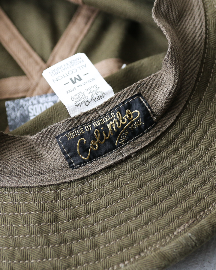COLIMBO コリンボ ZB-0603 Doughboy Hat (Army Hat) "2406 FIELD STENCIL"