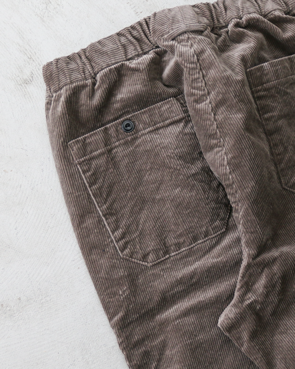 DELICIOUS デリシャス Corduroy Easy Pants - GRY