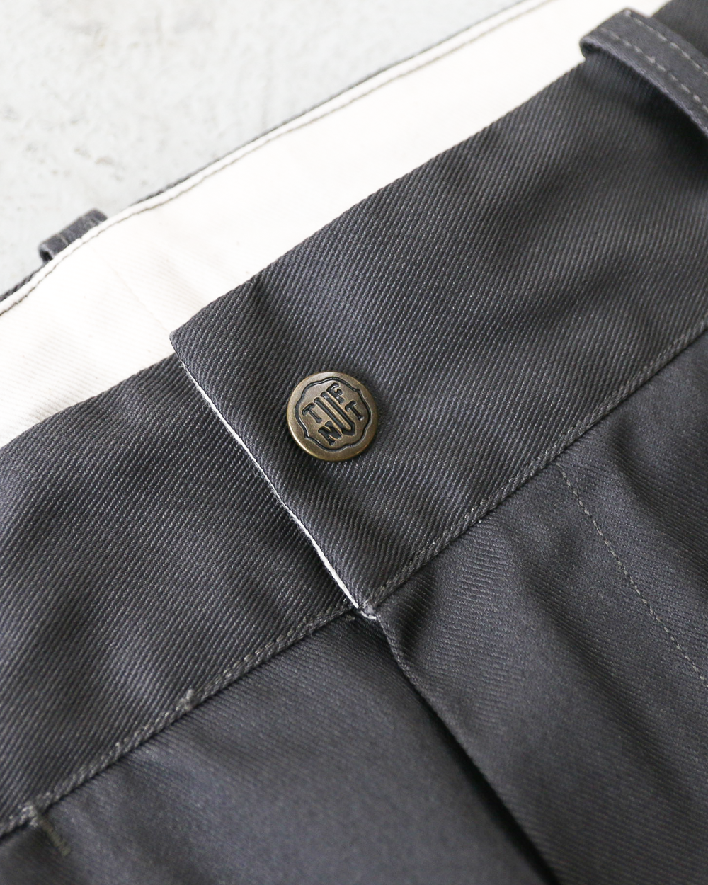 TUF-NUT タフナッツ TN42597 TUF-NUT T/C WIDE WORK TROUSERS Gray