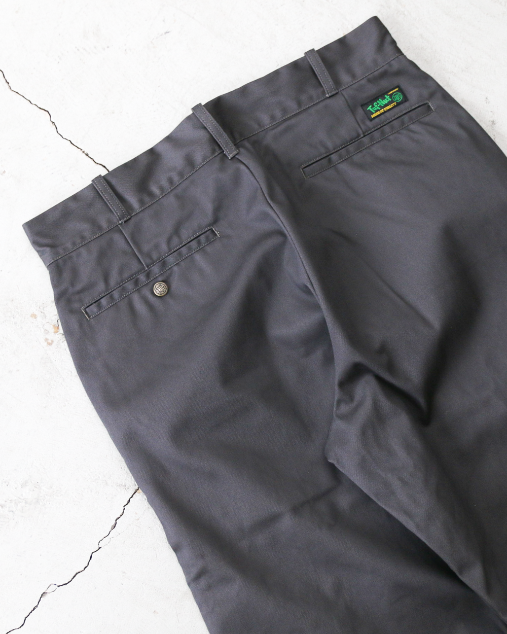 TUF-NUT タフナッツ TN42597 TUF-NUT T/C WIDE WORK TROUSERS Gray