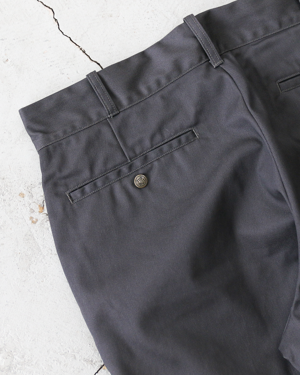 TUF-NUT タフナッツ TN42597 TUF-NUT T/C WIDE WORK TROUSERS Gray
