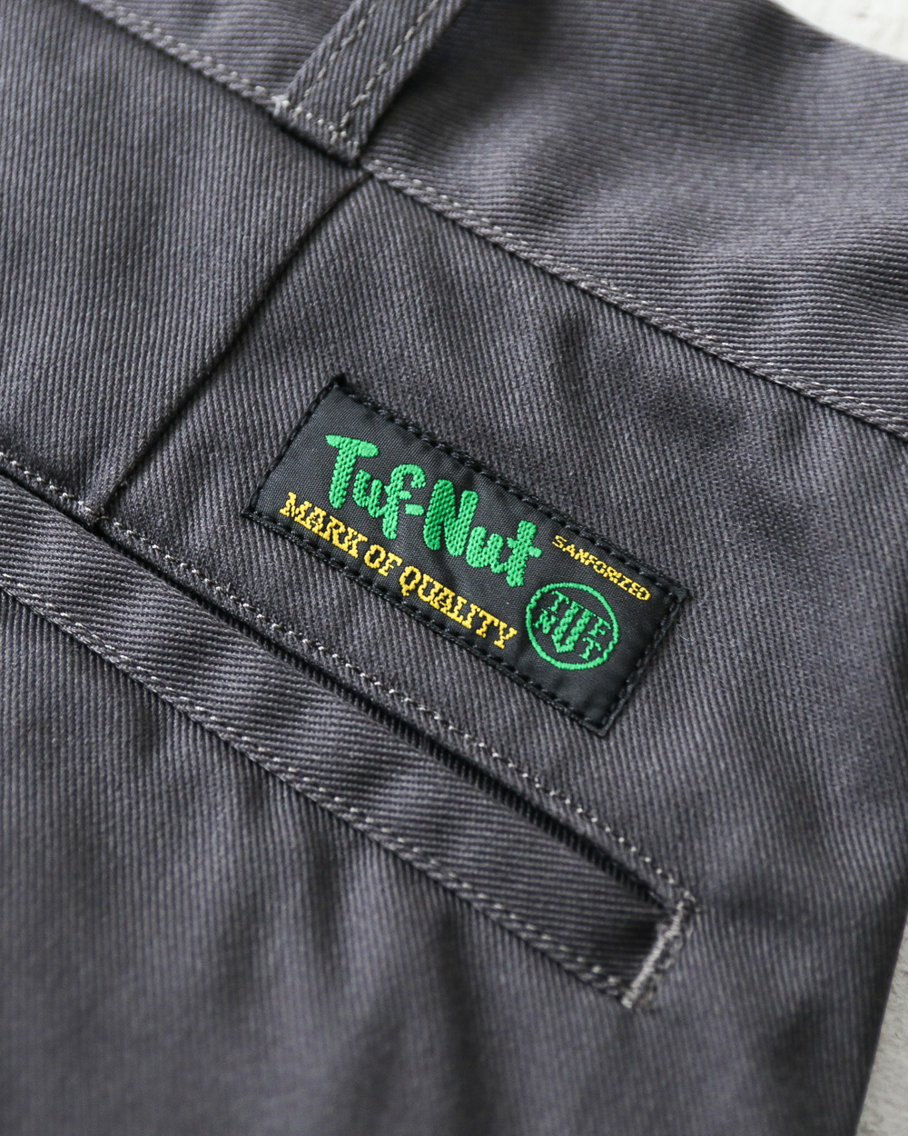 TUF-NUT タフナッツ TN42597 TUF-NUT T/C WIDE WORK TROUSERS Gray