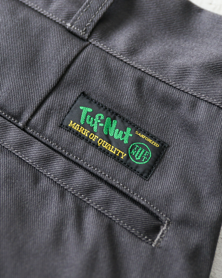 TUF-NUT タフナッツ TN42597 TUF-NUT T/C WIDE WORK TROUSERS Gray